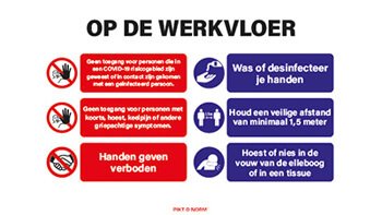 Pictogrammen signalisatie